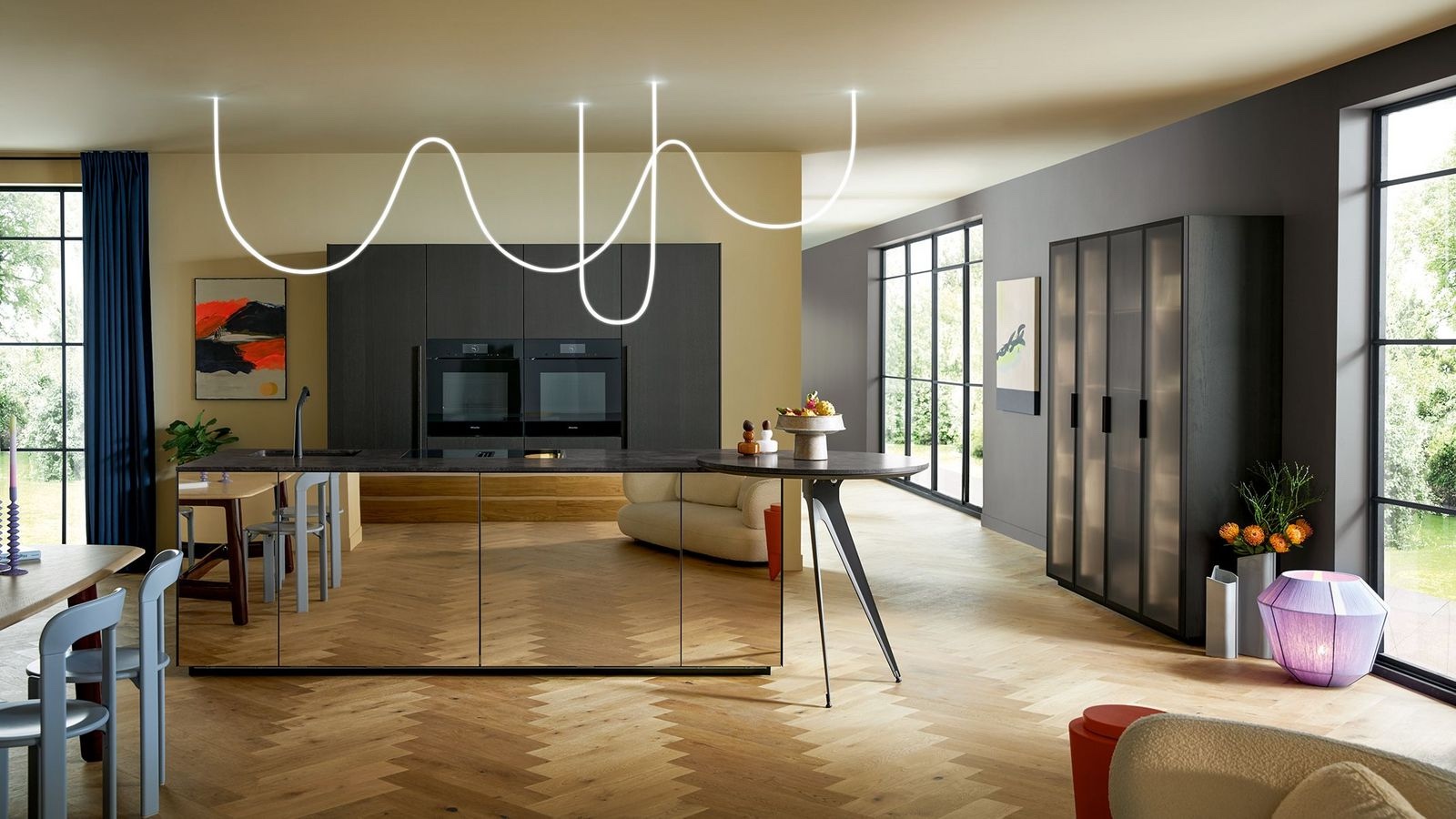 next125-Design-Inselkueche-Onyxschwarz