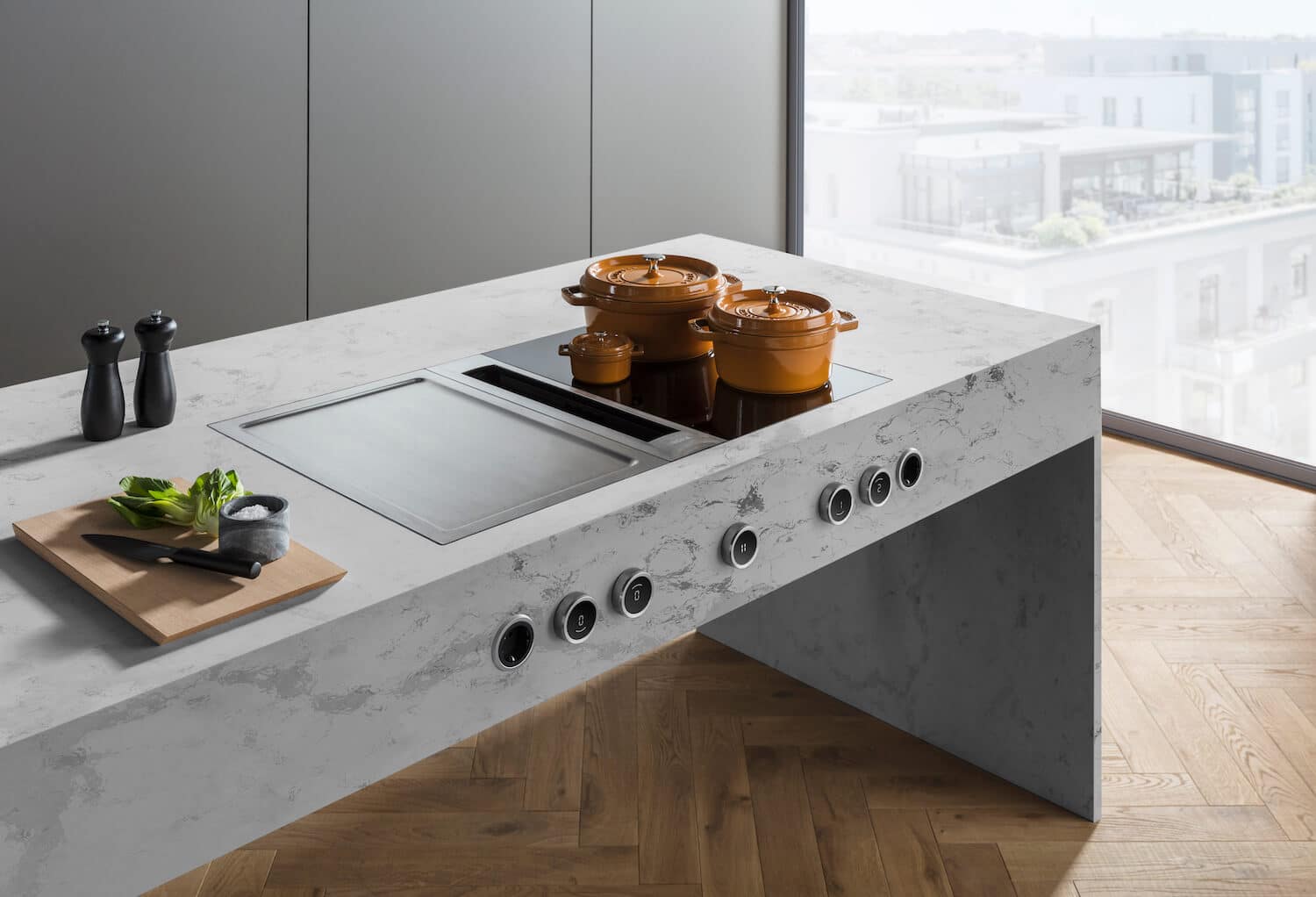 BORA-Professional-3.0-Induktionskochfeld-mit-Teppan-Yaki-Grill