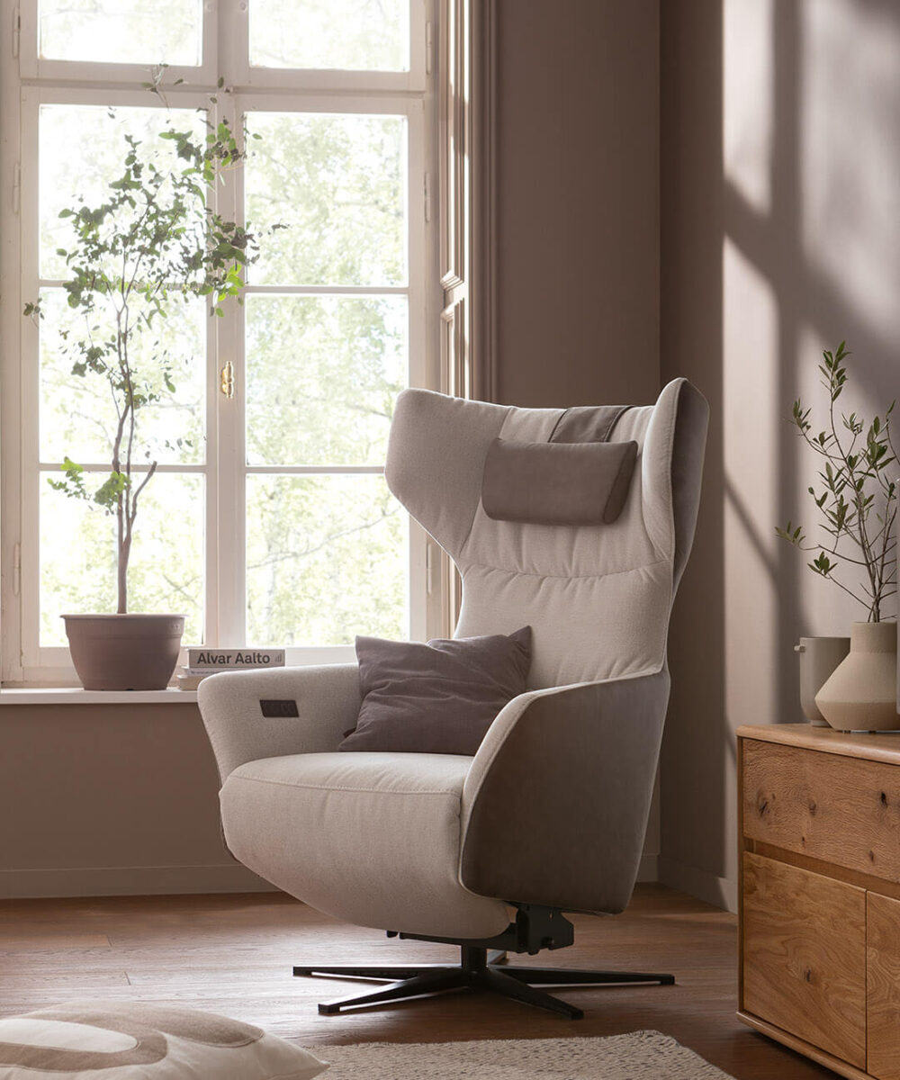 01 natura Home Houston Relax Drehsessel