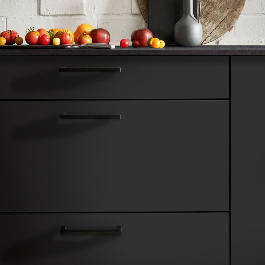 Schüller Lackfront anthrazit Küchenfronten