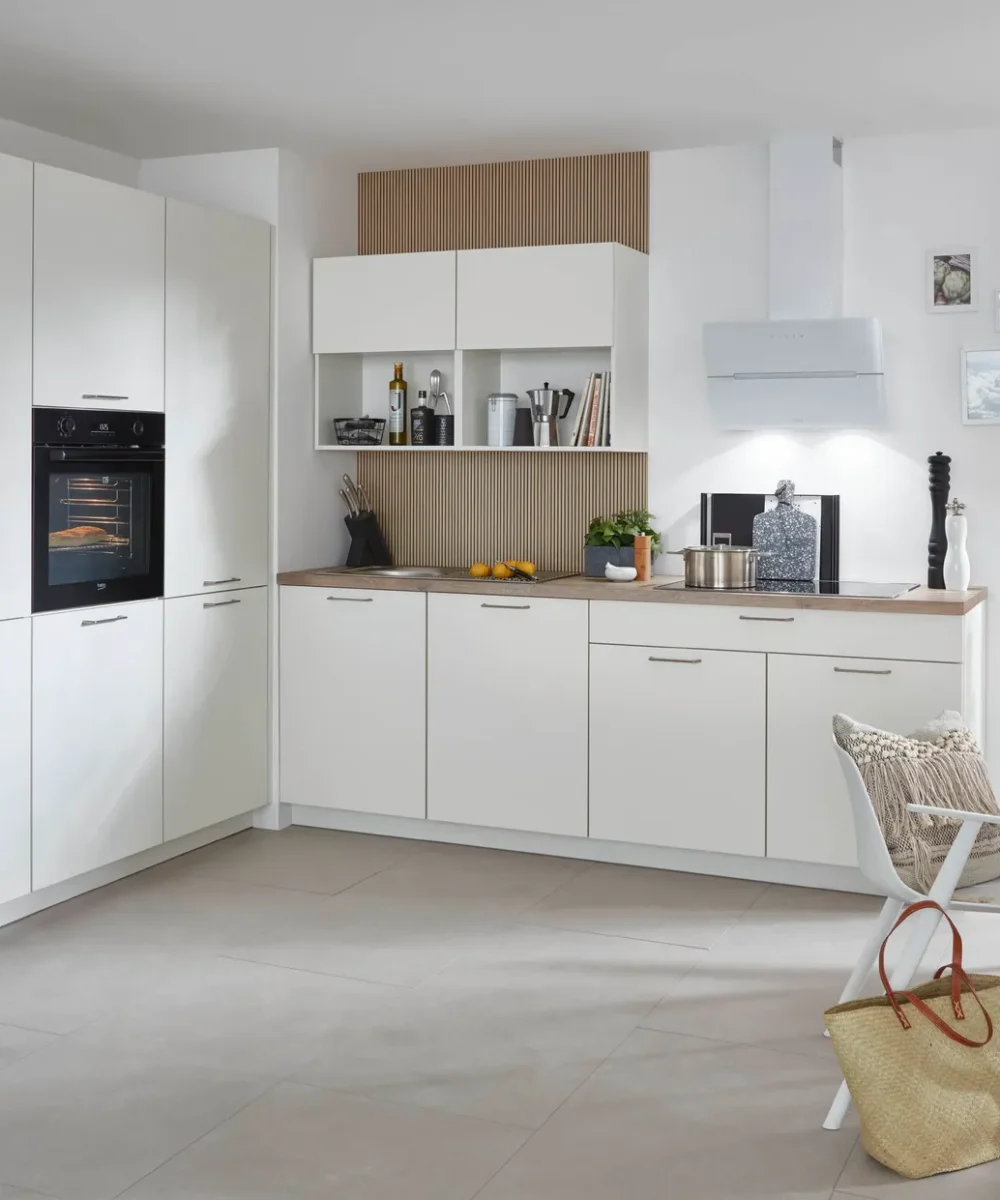 Nobilia Senso moderne Kueche weiss