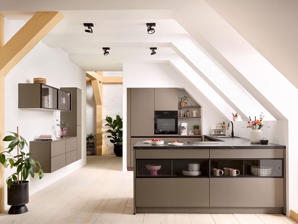 Schueller Matera Colour L-Kueche Braun