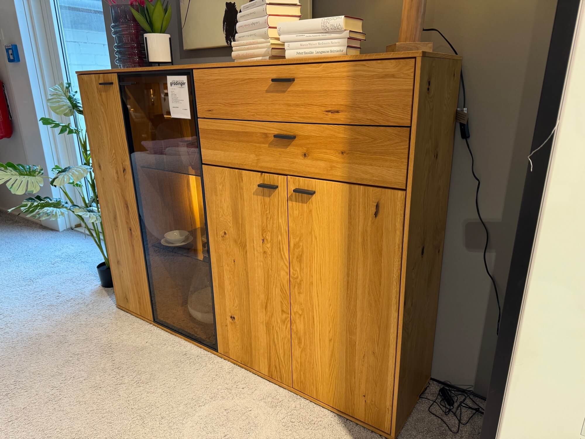 Highboard Global Fibra Wildeiche geoelt