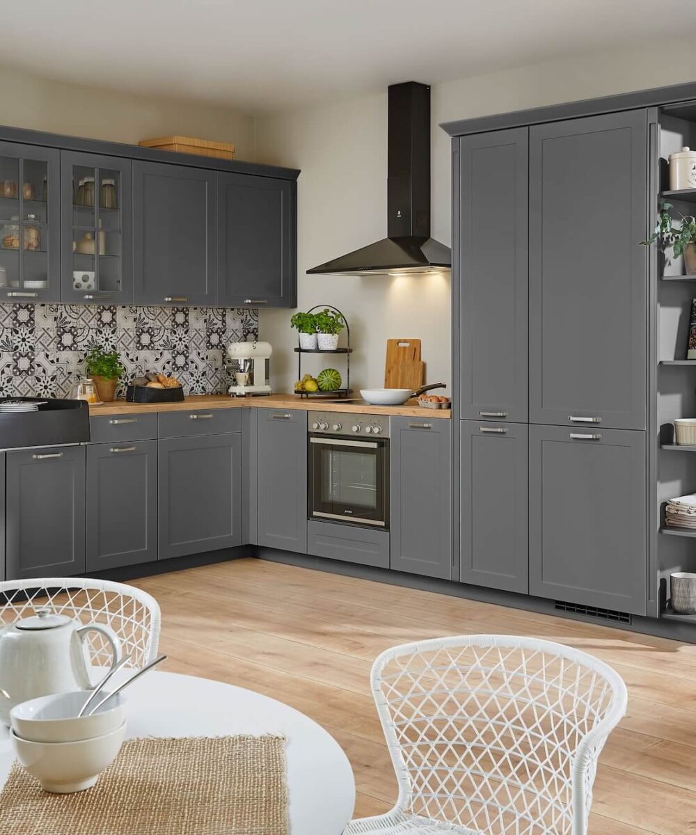 Nobilia Nordic L-Kueche grau