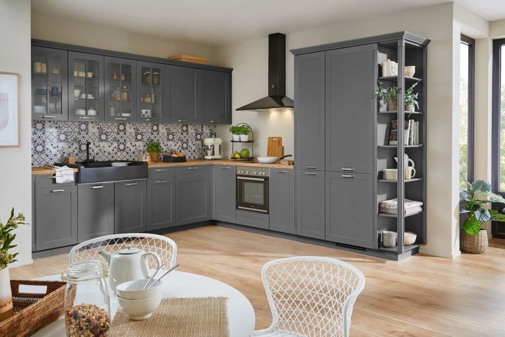 Nobilia Nordic L-Kueche grau