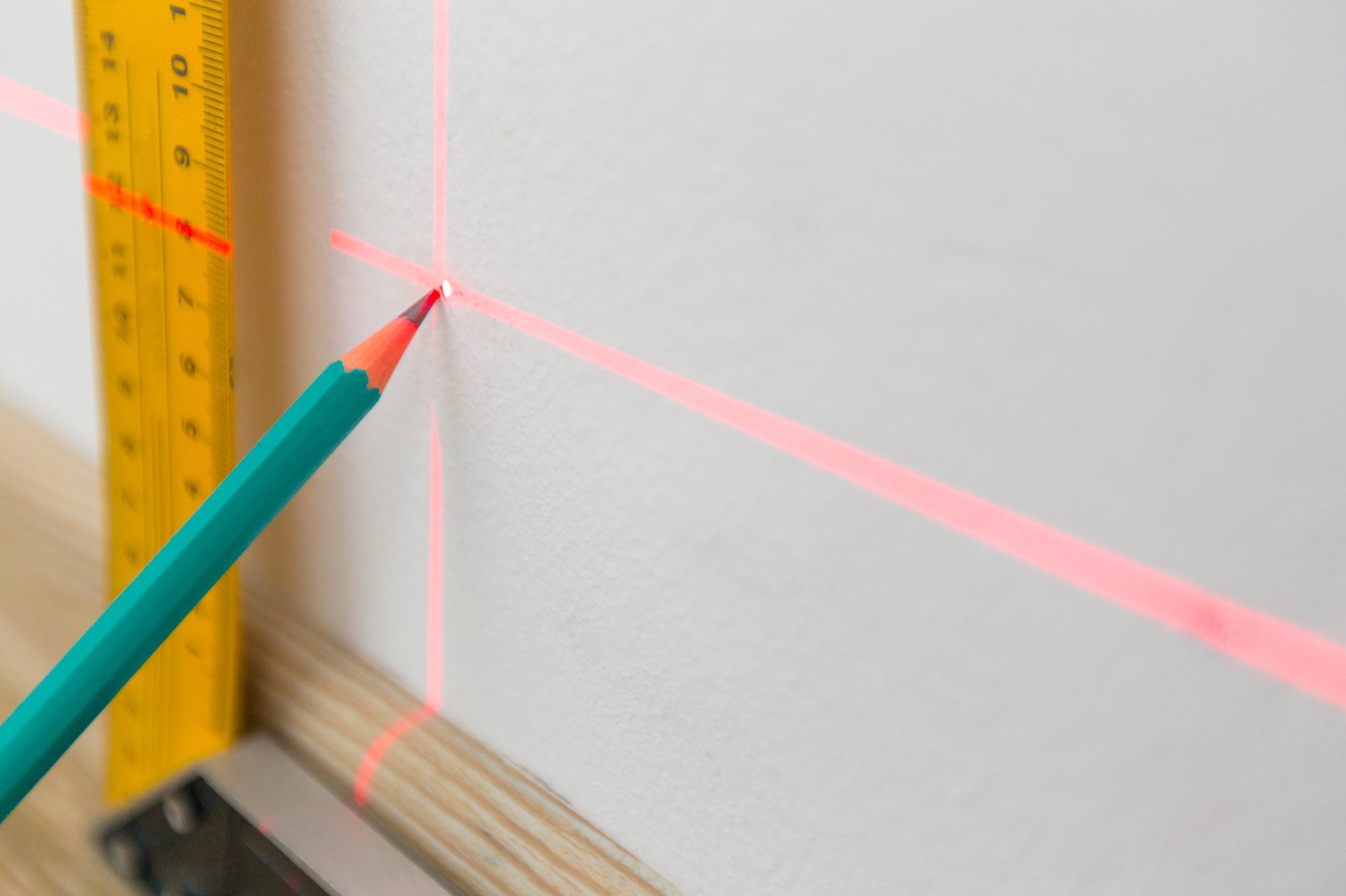 Laser Aufmaß