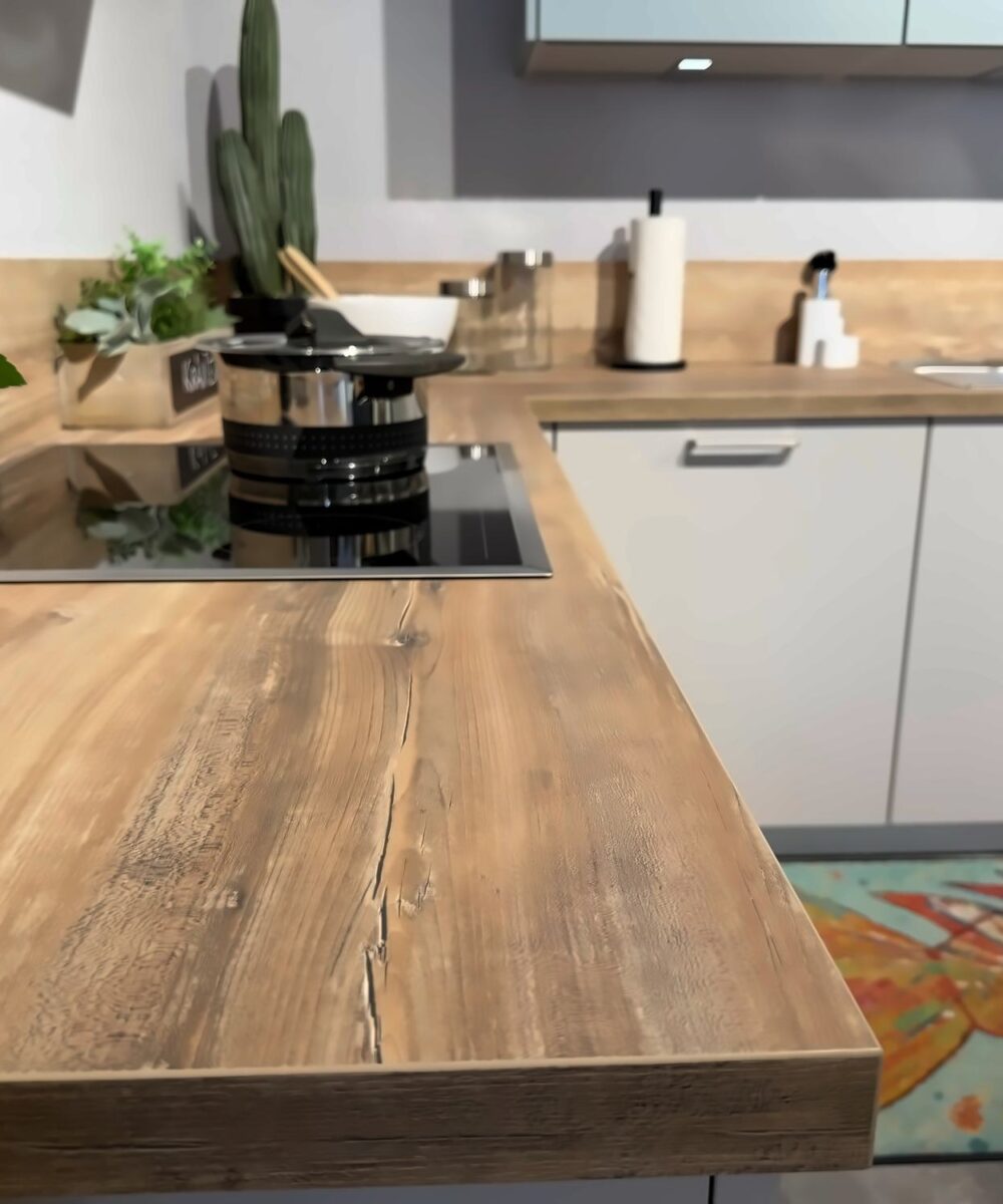 Nobilia Einbauküche Laser Sand Junker Progress Blanco