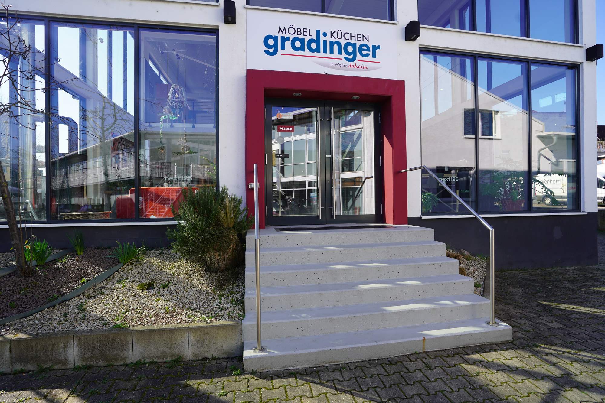 Küchenstudio von Möbel Gradinger in Worms, Außenansicht
