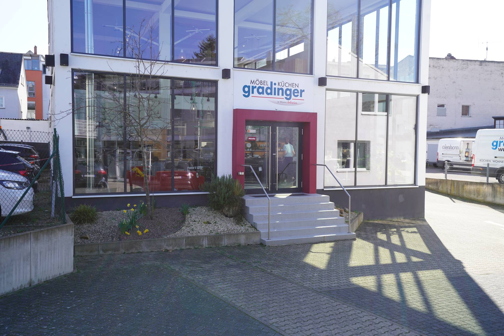 Küchenstudio von Möbel Gradinger in Worms, Außenansicht