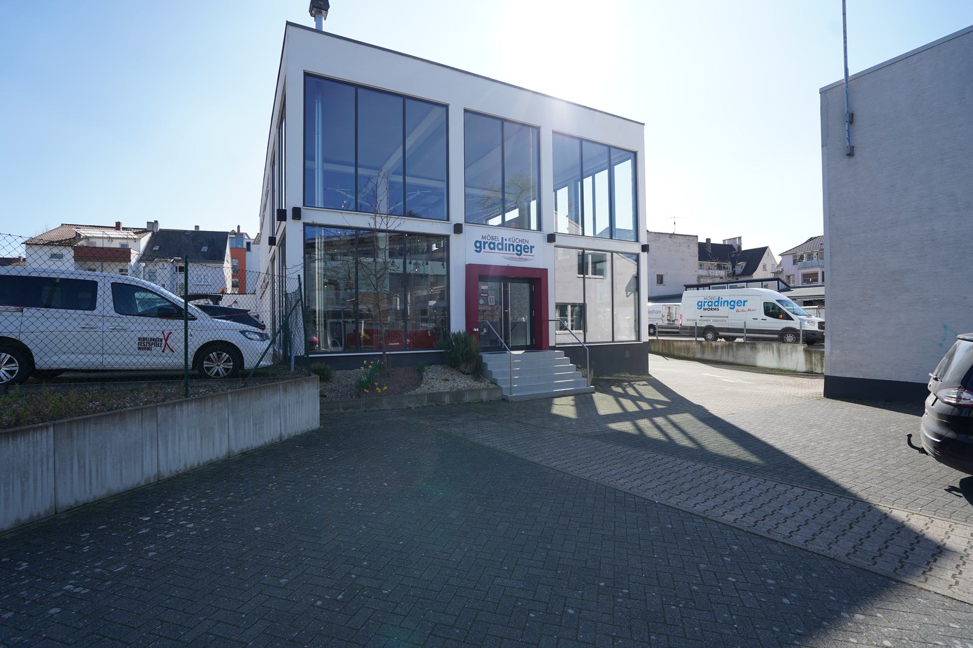 Küchenstudio von Möbel Gradinger in Worms, Außenansicht