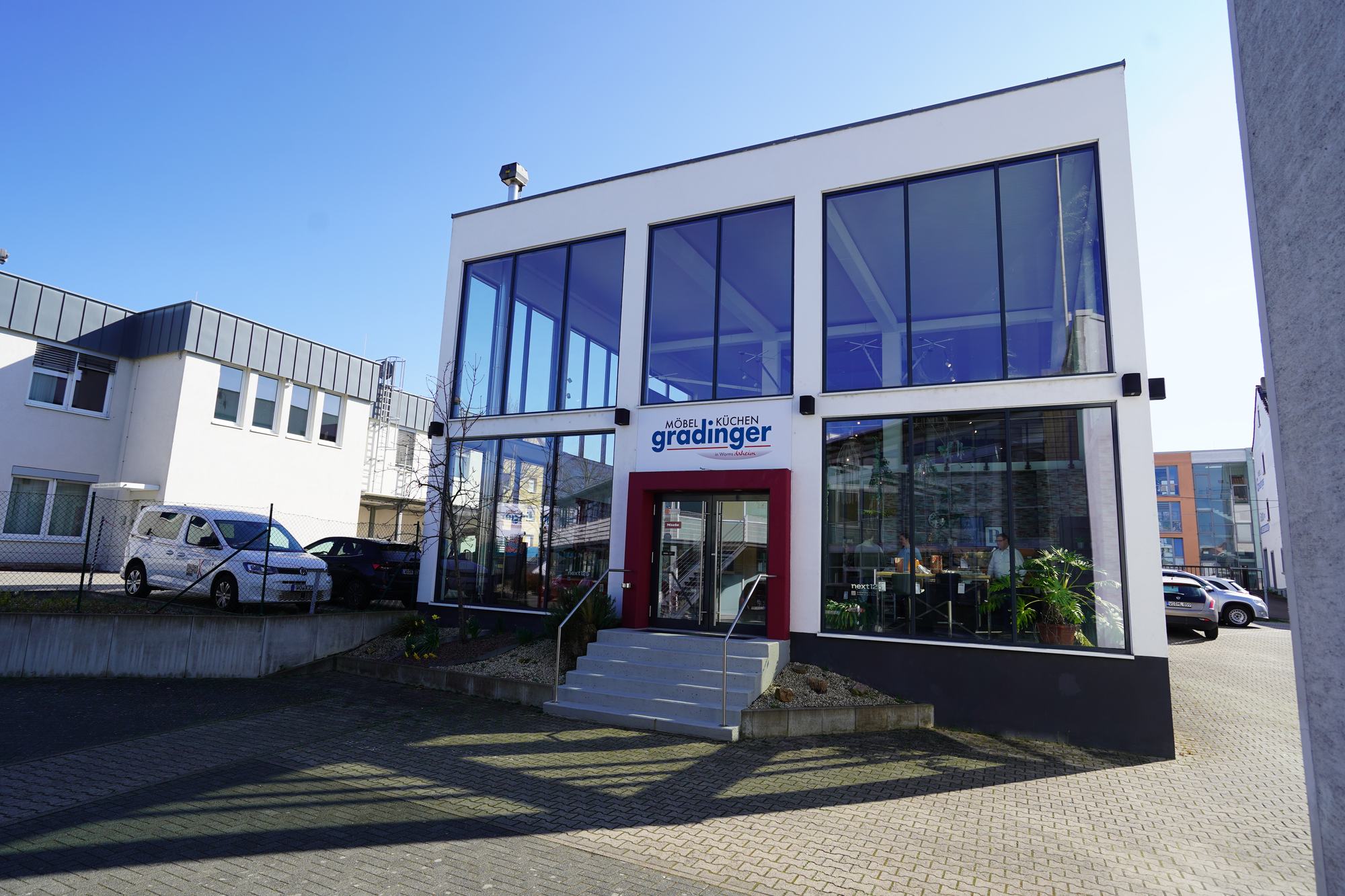 Küchenstudio von Möbel Gradinger in Worms, Außenansicht
