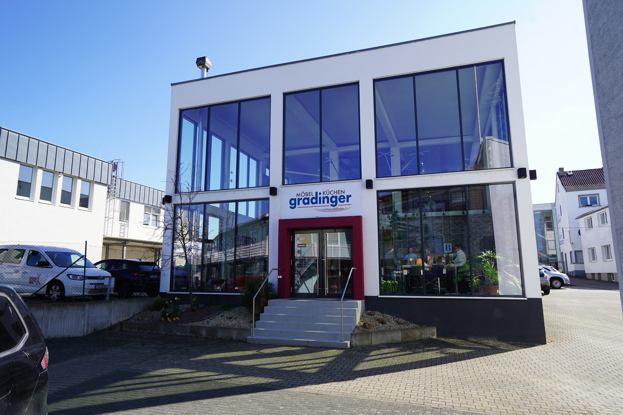 Küchenstudio von Möbel Gradinger in Worms, Außenansicht