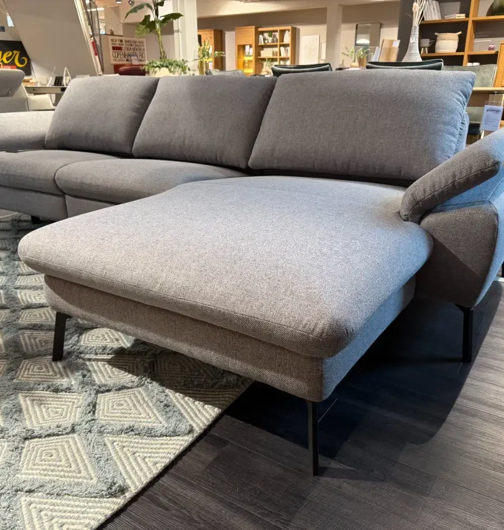 Polstergruppe Global Gotera mit Relaxfunktion, Longchair mit Armlehne rechts