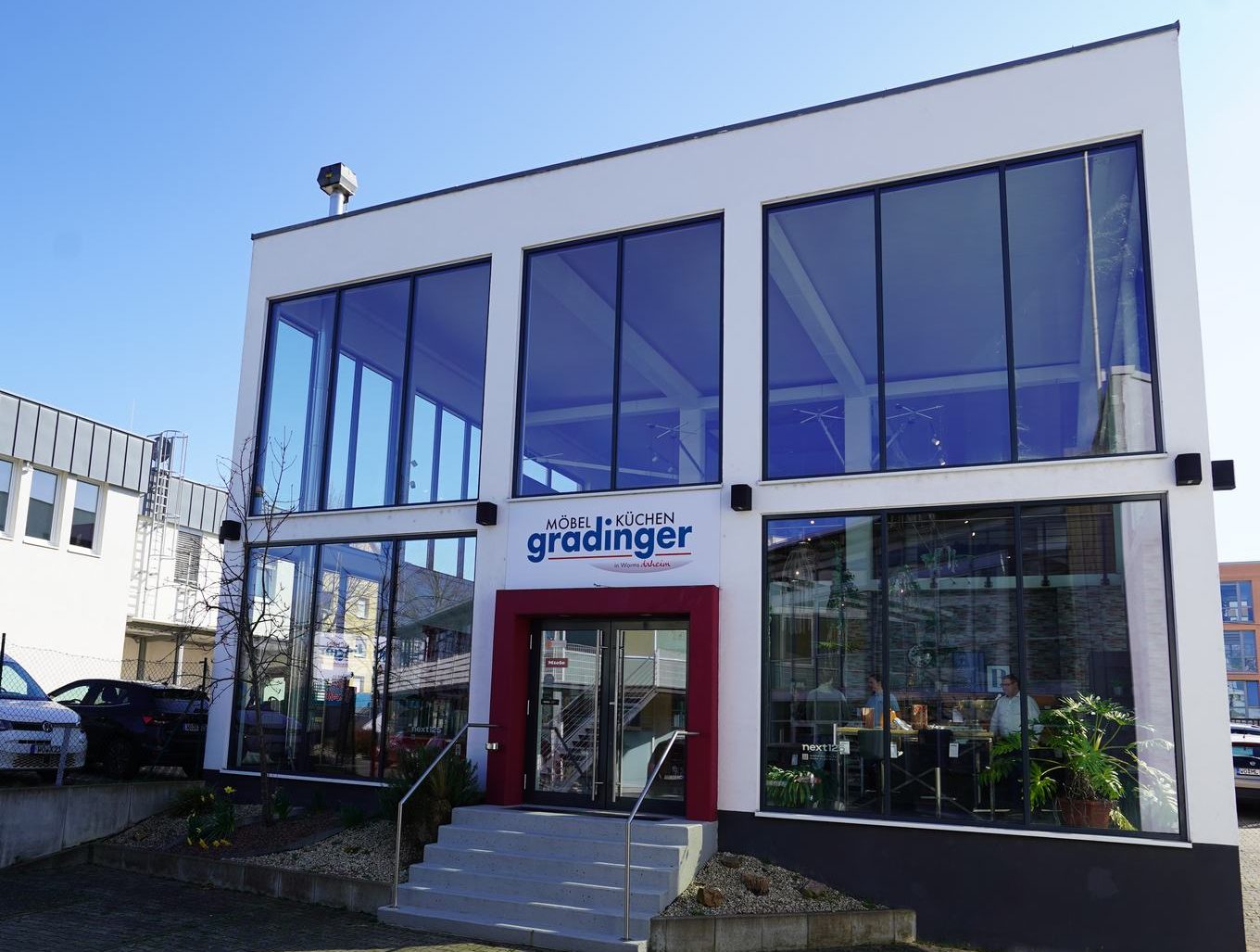Küchenstudio von Möbel Gradinger in Worms von außen