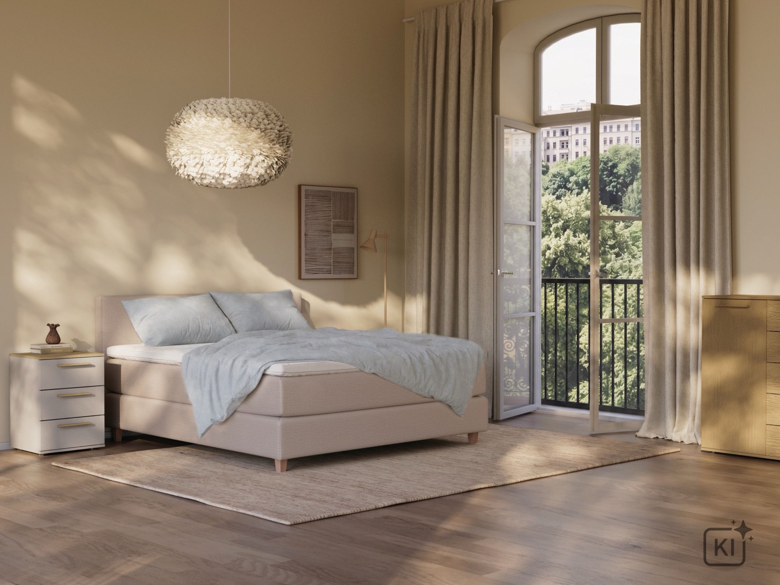 Natura Home Boxspringbett Soria
