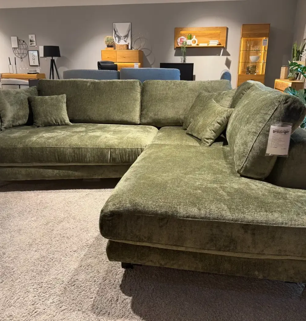 Ecksofa Natura Home Solenne, Ottomane von oben