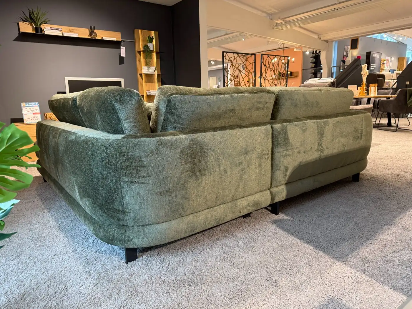 Ecksofa Natura Home Solenne, Rückansicht